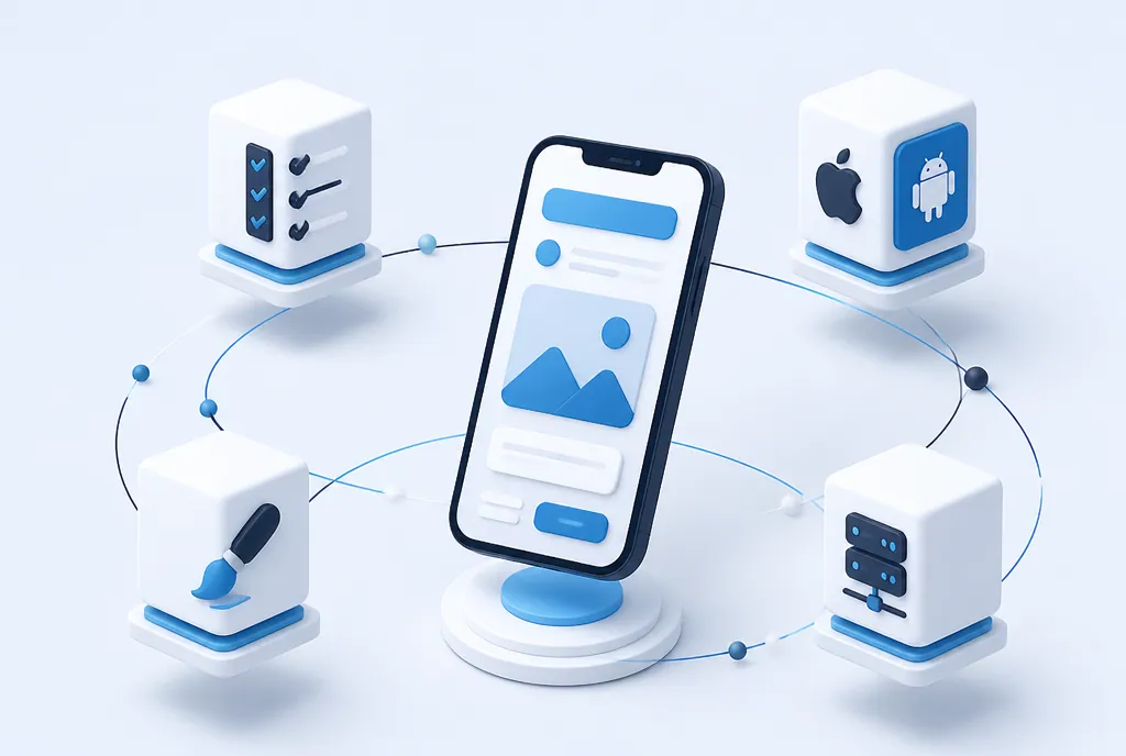 Kostenfaktoren einer App: Funktionen, Plattformen, Design, Backend