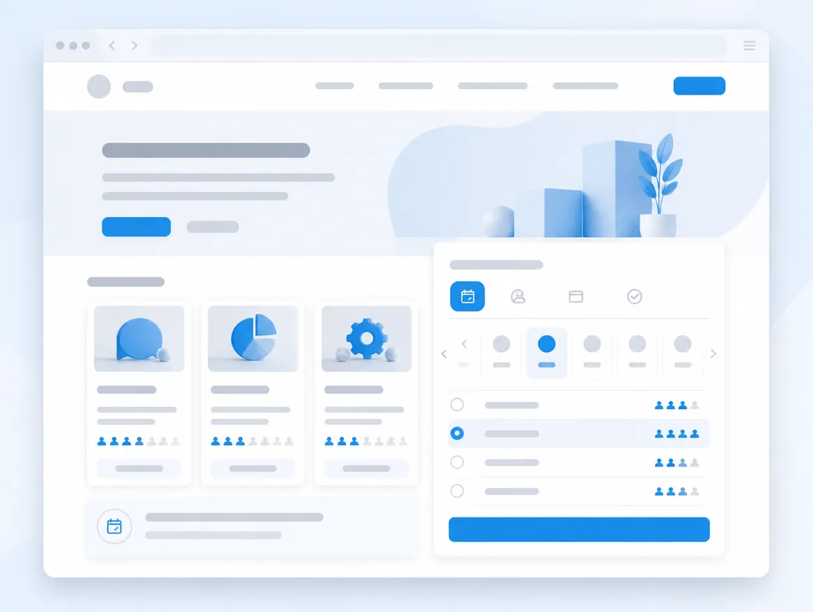 Buchungssystem für Website – Kursbuchung mit helpydesk Booking