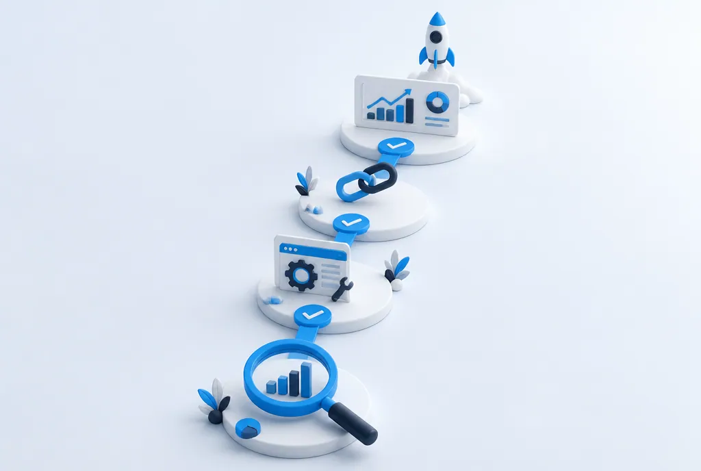 SEO-Maßnahmen im Überblick SEO Maßnahmen als Checkliste von Analyse bis Reporting
