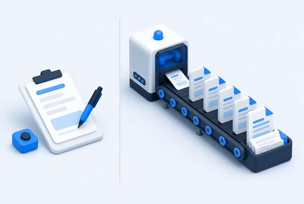 XRechnung Generator vs. automatische XRechnung-Erstellung mit helpydesk